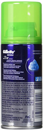 Gillette TGS Series Shave Gel Sensitive, 2.5 Ounce (Pack of 24) - Image 2