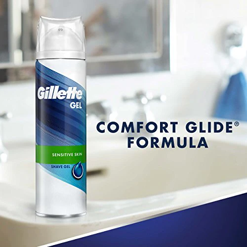 Gillette Gel Barbershop Fresh Shave Gel, 7 oz - Image 2