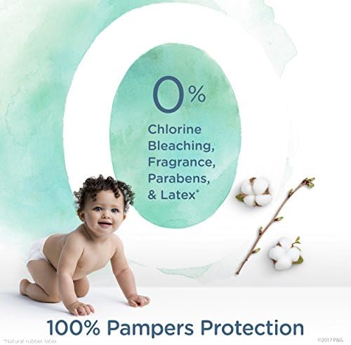Diapers Size 3, 60 Count - Pampers Pure Protection Disposable Baby Diapers, Hypoallergenic and Unscented Protection, Super Pack (Old Version) - Image 2