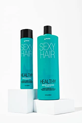 SexyHair Healthy Moisturizing Shampoo, 33.8 Oz | Moisture, Slip, Detangling, and Shine | SLS and SLES Sulfate Free | All Hair Types - Image 6
