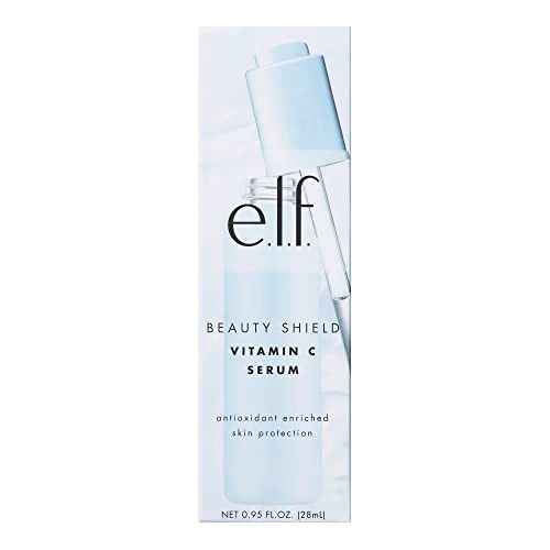 e.l.f. Cosmetics Beauty Shield Vitamin C Pollution Prevention Serum, White, 0.95 Fl Oz (Pack of 1) - Image 3
