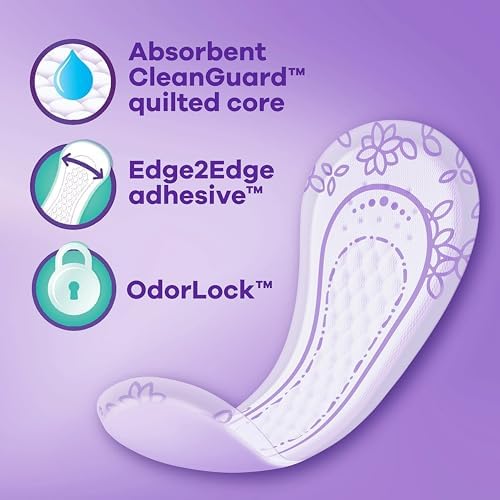 Always Radiant Pantyliners, Regular, Unscented, 48 Count, 2 Pack. (Includes 96 Pantiliners Total.) - Image 5