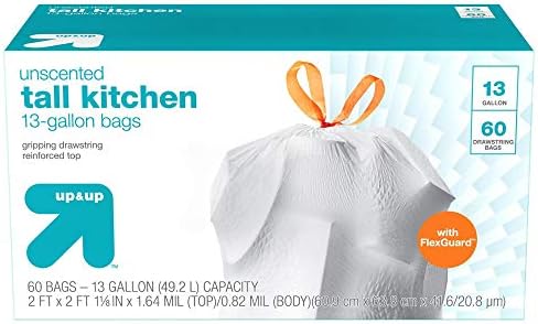 Up & Up Unscented Tall Kitchen 13-Gallon Bags