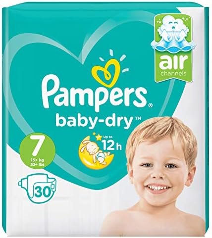 Pampers Baby-Dry Size 7, Pack of 30 - Image 8