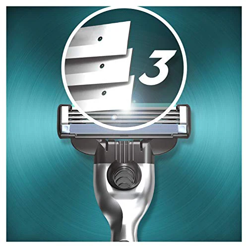 Gillette Mach 3 Turbo Refill Razor for Men – Pack of 8 - Image 2