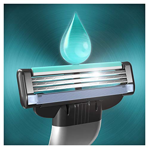Gillette Mach 3 Turbo Refill Razor for Men – Pack of 8 - Image 3