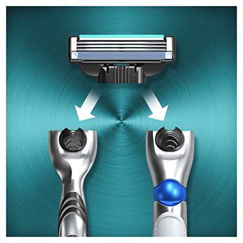 Gillette Mach 3 Turbo Refill Razor for Men – Pack of 8 - Image 5