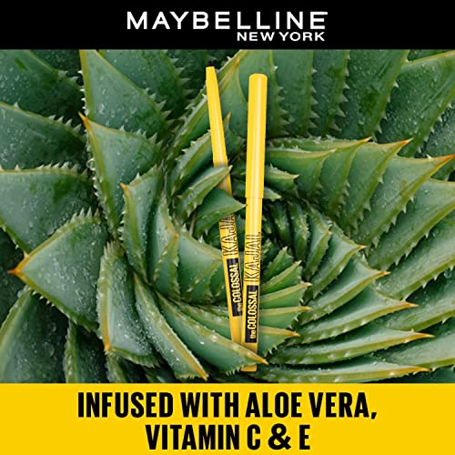 Maybeline Kajal Universal Beauty Maybeline New York Colossal Kajal Dark Black, Waterproof Kajal, 24Hrs Stay Kajal 0.35G (Pack Of 2) - Image 3
