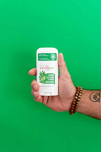 Natural Deodorant Stick - Tea Tree - EWG Verified™ - Vegan, Cruelty Free - No Aluminum, No Parabens - Essential Oils - Image 5