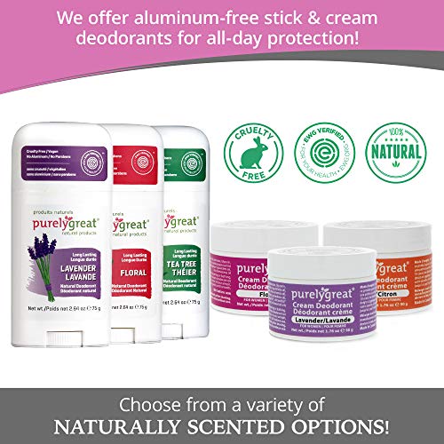 Natural Deodorant Stick - Tea Tree - EWG Verified™ - Vegan, Cruelty Free - No Aluminum, No Parabens - Essential Oils - Image 8