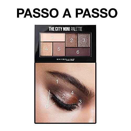 Maybelline New York The City Mini Eyeshadow Palette Makeup, Brooklyn Nudes, 0.14 oz. - Image 3