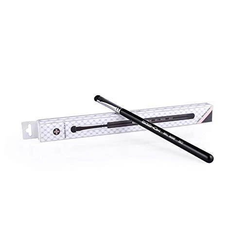 Curved Smudge Eyeshadow Brush, EIGSHOW Small Round Top Blending Eye Shadow with Synthetic Bristles for Smokey Cat Eye Makeup (E832) - Image 7
