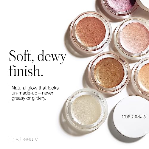 RMS Beauty Luminizer - Cream Highlighter Makeup, Face Highlighter & Inner Corner Eye Highlighter, Glow Balm Dewy Makeup Face Highlighters & Luminizers - Image 3