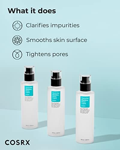 COSRX Two in One Poreless Power Liquid, 100ml / 3.38 fl.oz | Tightening Pores | Korean Skincare, Animal Testing Free, Paraben Free - Image 3