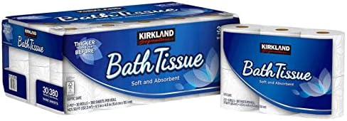 Kirkland Signature Bath Tissue, 2-Ply, 425, 2 Pack (30 count) - Image 3