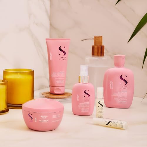 Alfaparf Milano Semi Di Lino Moisture Nutritive Mask for Dry Hair - Safe on Color Treated Hair - Sulfate, Paraben and Paraffin Free - Professional Salon Quality - Image 10