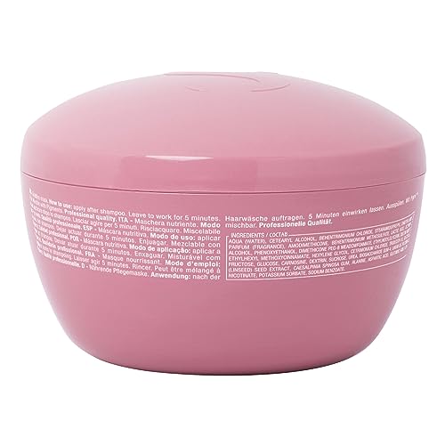 Alfaparf Milano Semi Di Lino Moisture Nutritive Mask for Dry Hair - Safe on Color Treated Hair - Sulfate, Paraben and Paraffin Free - Professional Salon Quality - Image 2
