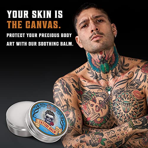 Viking Revolution Tattoo Care Balm for Before, During & Post Tattoo Safe, Natural Tattoo Aftercare Cream Moisturizing Lotion to Promote Skin Healing, Skin Moisturizer, (2oz,1 Pack) - Image 6