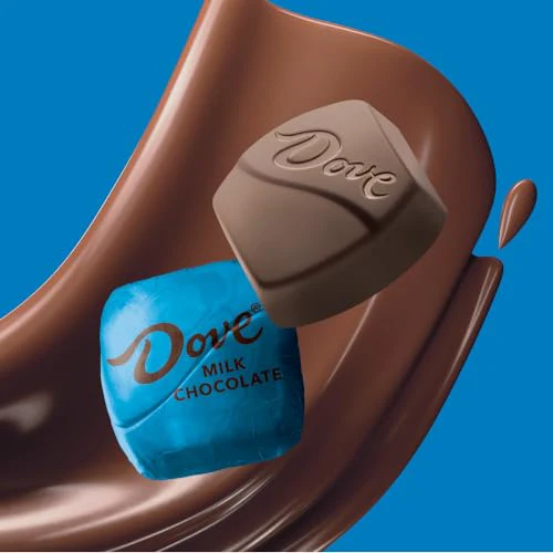 DOVE PROMISES Milk Chocolate Large Bag Individually Foil Wrapped Easter Basket Easter Egg Stuffers Easter Candy, 14.08 Oz Bag - Image 3