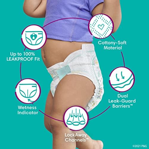 Pampers Cruisers Diapers - Size 5, 60 Count, Disposable Active Baby Diapers with Custom Stretch - Image 5