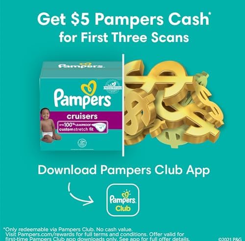Pampers Cruisers Diapers - Size 5, 60 Count, Disposable Active Baby Diapers with Custom Stretch - Image 8