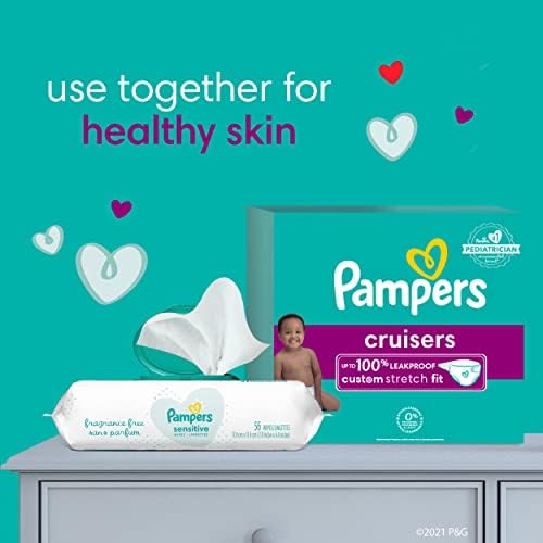 Pampers Cruisers Diapers - Size 5, 60 Count, Disposable Active Baby Diapers with Custom Stretch - Image 9