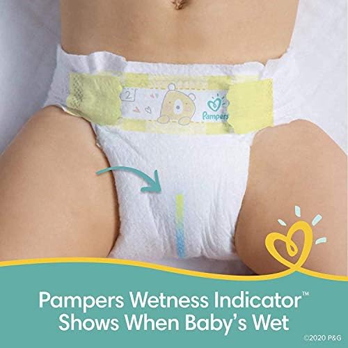 Pampers Swaddlers Newborn Diapers, Size 1, 96 Count - Image 6