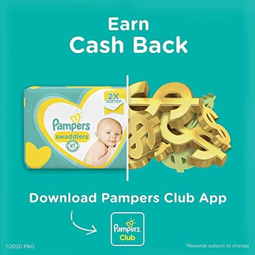 Pampers Swaddlers Newborn Diapers, Size 1, 96 Count - Image 8
