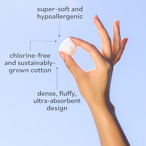 Sky Organics Organic Jumbo Cotton Balls for Sensitive Skin, 100% Pure Organic Cotton Sustainably Grown, Chlorine Free, Hypoallergenic, Ultra-Soft and Absorbant for Beauty&Personal Care, 300 ct - Image 4