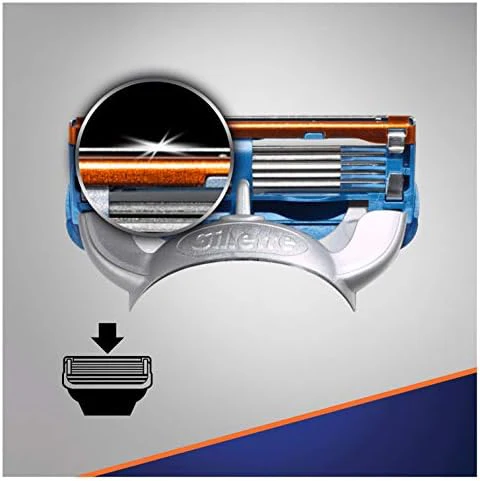 Gilette Fusion5 Razor 12 Blades for Men - Image 6