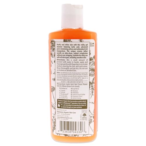 ÉMINENCE Eminence Organic Skincare Mangosteen Daily Resurfacing Cleanser, 4.2 Ounce - Image 2