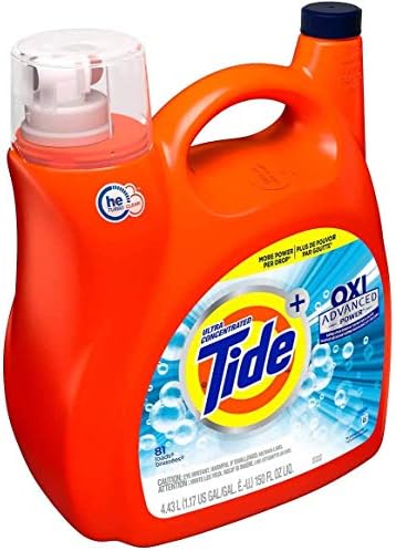 Tide Ultra Concentrate, OXI Advanced Power,Extra Stain Removel for Whites & Color Liquid Laundry Detergent - 165 oz, 89 Loads - Image 3