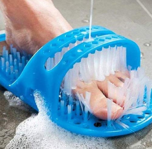 EVERMARKET Simple Feet Cleaner, Magic Foot Scrubber,Exfoliating Easy Feet Cleaning Brush,Feet Washer Foot Shower Spa Massager Slippers for Unisex Adults - Image 7