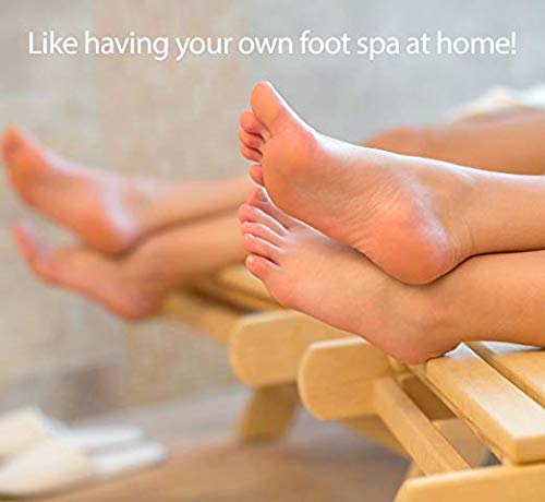 EVERMARKET Simple Feet Cleaner, Magic Foot Scrubber,Exfoliating Easy Feet Cleaning Brush,Feet Washer Foot Shower Spa Massager Slippers for Unisex Adults - Image 8