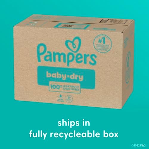 Pampers Diapers - Baby Dry - Size 5, 164 Count, Absorbent Disposable Infant Diaper (Packaging May Vary) - Image 12
