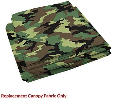Garden Winds Replacement Canopy for Mainstays Grill Shelter Gazebo - Standard 350 - Camo Green - Image 3