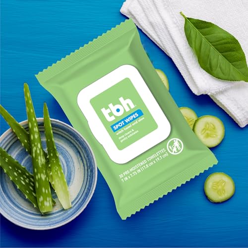 TBH Kids Spot Wash Wipes - Cleansing Face Wipes - Acne Prevention - Sulfate, Paraben Free - 30 Pack. - Image 4