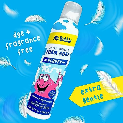 Mr. Bubble Extra Gentle Foam Soap - Fragrance Free Kids Hand and Body Wash 8OZ, Pack of 6 - Image 3