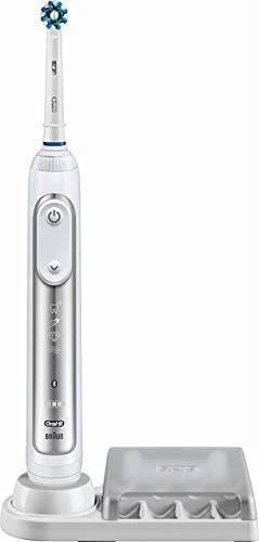 Oral B Brush Head Storage Unit with Lift Cover