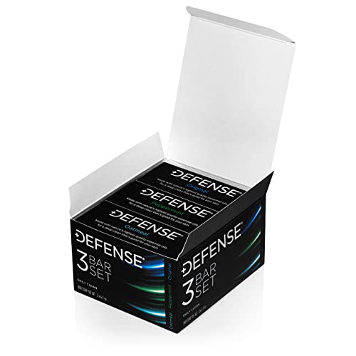 Defense Soap All Natural Tea Tree Bar Soap, 3 Bar Variety Pack - Original, Peppermint, Oatmeal - Image 5