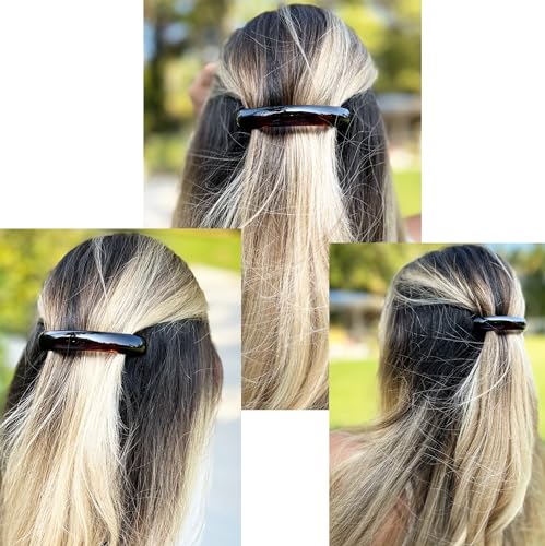 Camila Paris CP2638 French Hair Barrette Clip for Girls for Thick Curly Wavy Long Hair, Strong Hold Grip Hair Clips for Women, Automatic, No Slip Durable Styling Girls Hair Accessories, Made in France - Image 2