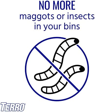Terro T800 Garbage Guard Trash Can Insect Killer - Kills Flies, Roach, Maggots, Beetles, and Insects in Outdoor Garbage Can - Image 3