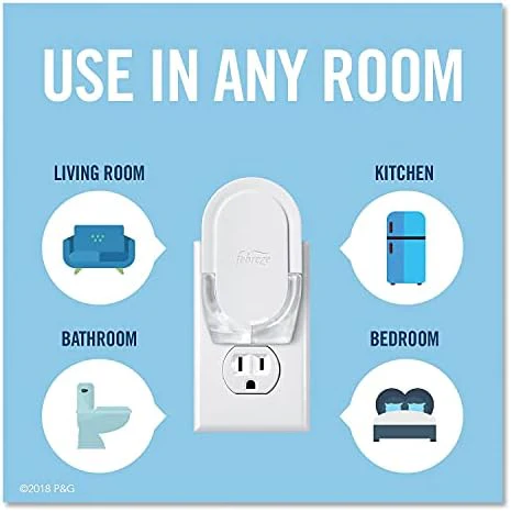 Febreze 74903 Plug Air Freshener Refills, Gain Original, 0.87 Oz, 6/Carton - Image 7