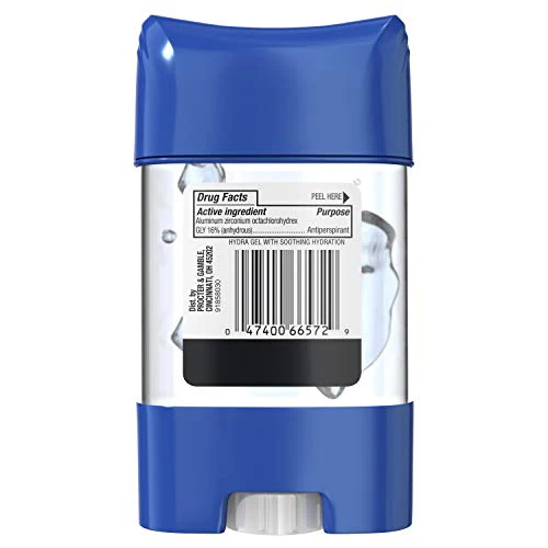 Gillette Antiperspirant and Deodorant for Men, Hydra Gel Aloe, 2.85 Oz. (Pack of 12) - Image 2