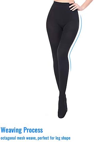 SWOLF Medical Compression Pantyhose Women Men 20-30 mmHg Edema Varicose Veins - Image 3
