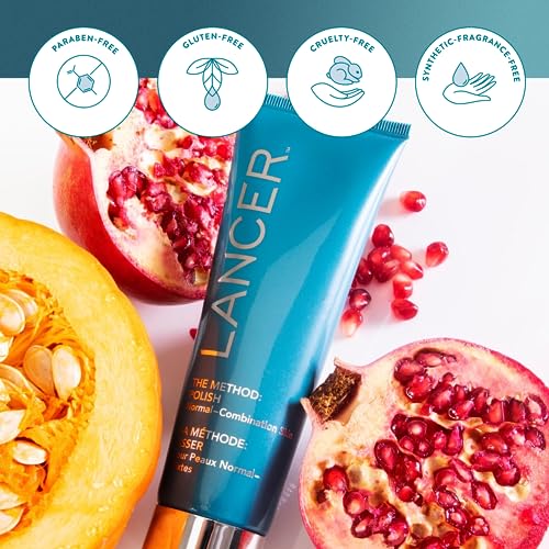 Lancer Skincare The Method: Polish Facial Exfoliator, Daily Exfoliating Face Wash with Natural Minerals, Polish Normal-Combination Skin, 2 Fluid Ounces - Image 5