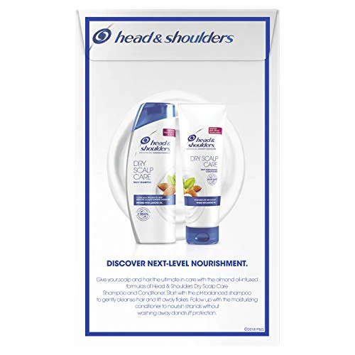 Head and Shoulders Dry Scalp Care Daily-Use Anti-Dandruff Shampoo and Conditioner Twin Pack - Image 4