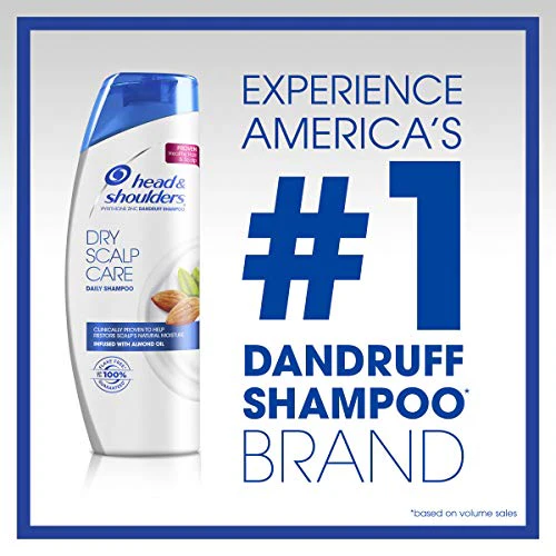Head and Shoulders Dry Scalp Care Daily-Use Anti-Dandruff Shampoo and Conditioner Twin Pack - Image 5