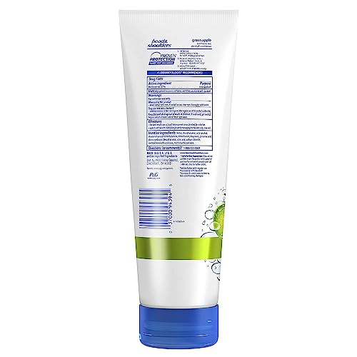 Head & Shoulders Green Apple Daily-Use Paraben Free Anti-Dandruff Conditioner, 10.9 Fl Oz - Image 2