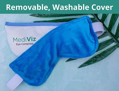 Warm Compress Eye Mask - Moist Heat Compress for Irritated Eyes and Eyelid Lumps and Bumps - Image 2